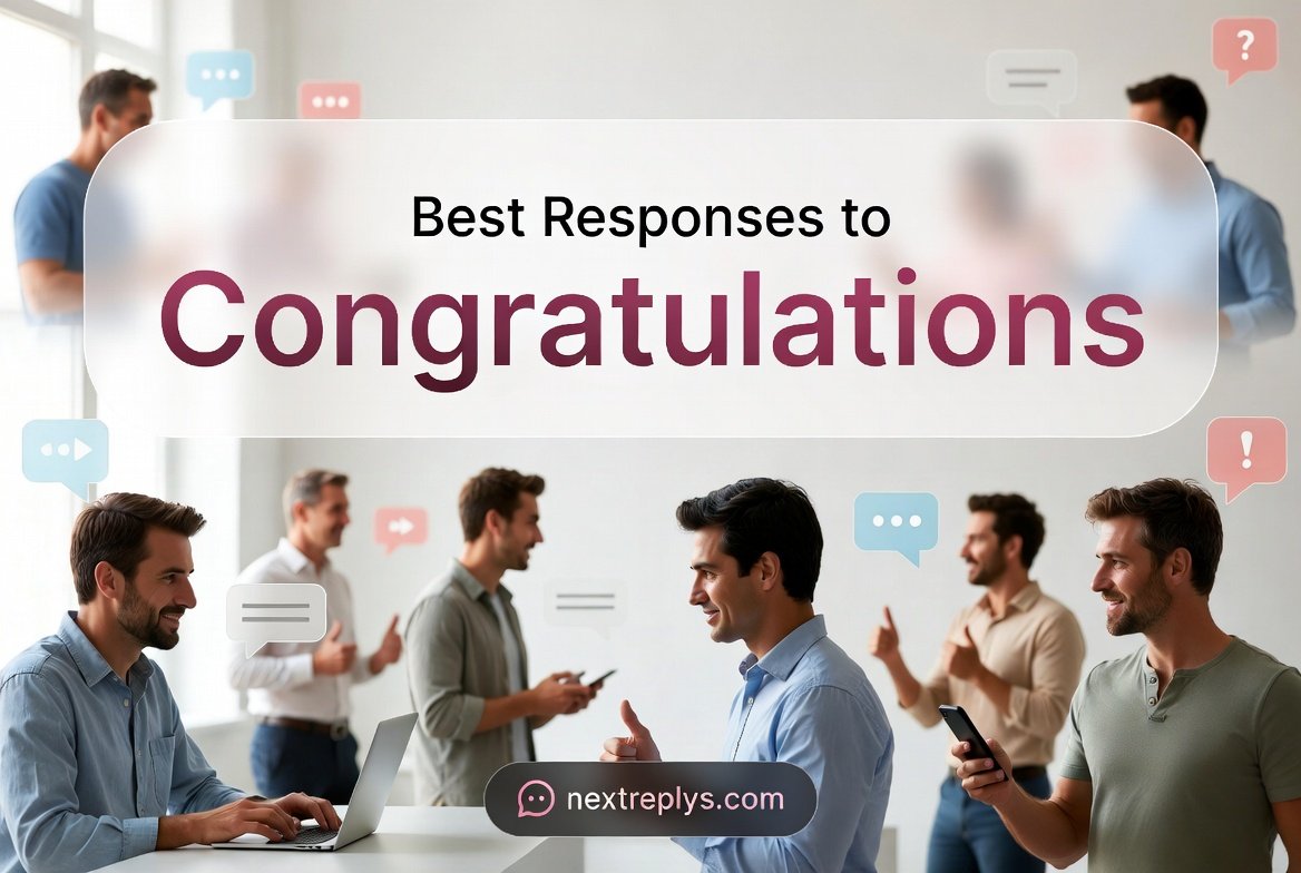 Best Responses to “Congratulations”