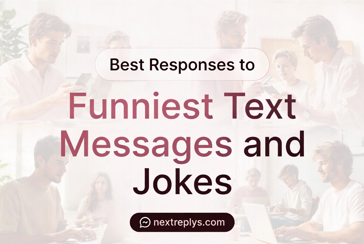 Best Responses to Funniest Text Messages and Jokes