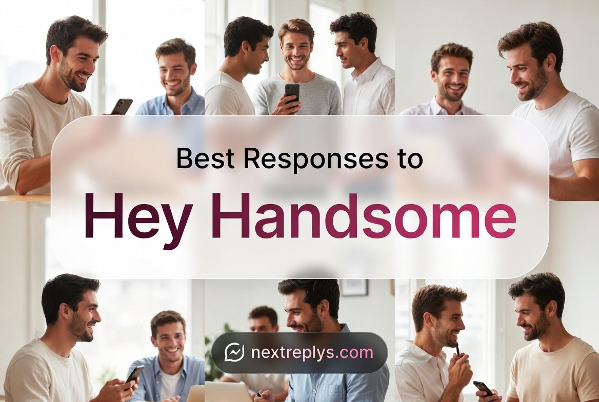 Best Responses to “Hey Handsome”