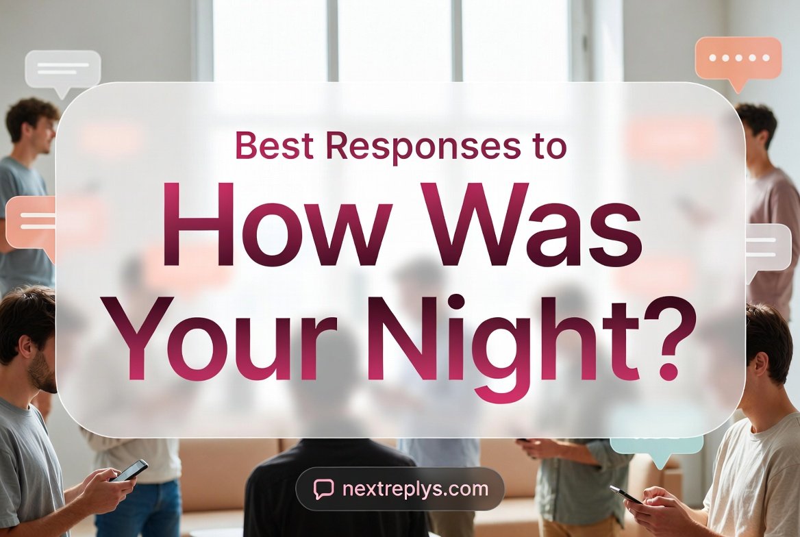 Best Responses to “How Was Your Night?”