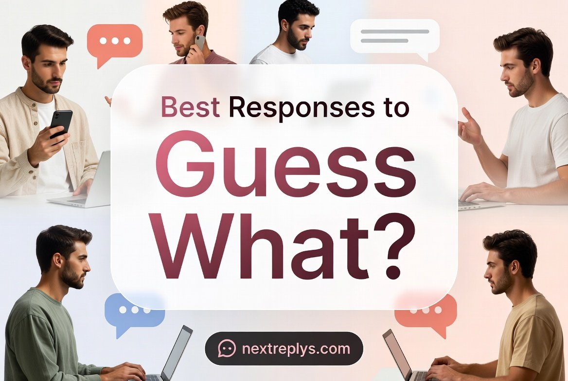 Best Responses to Say After “Guess What?”
