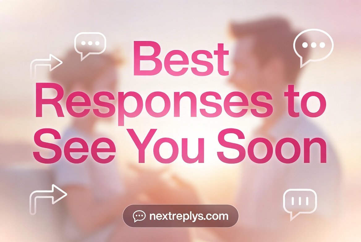 Best Responses to “See You Soon”