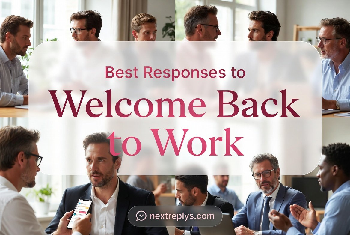 Best Responses to Welcome Back to Work