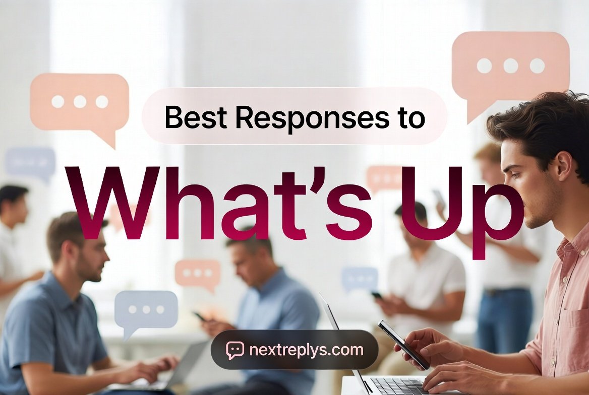 Best Responses to “What’s Up”