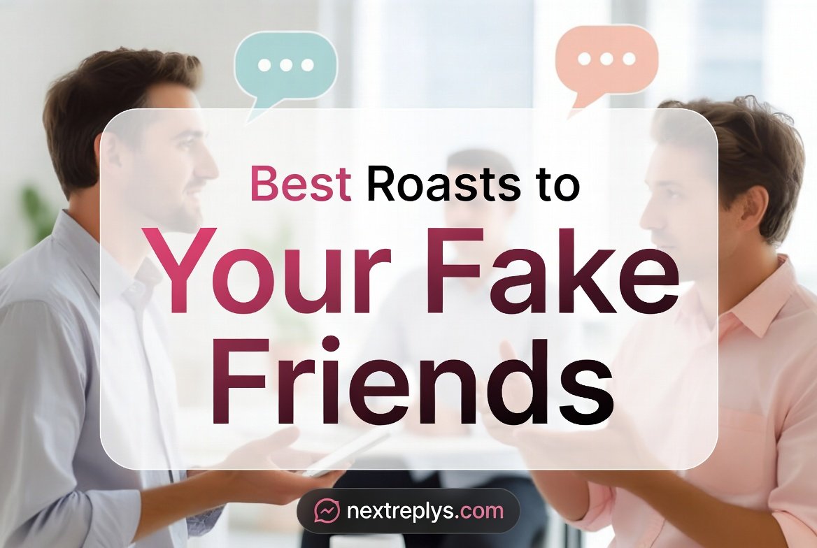 Best Roast Replies to Your Fake Friends