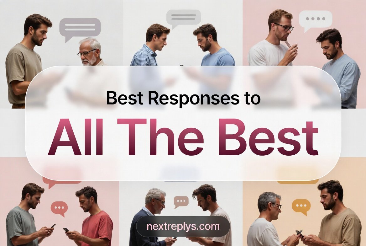 Best Responses to “All The Best”