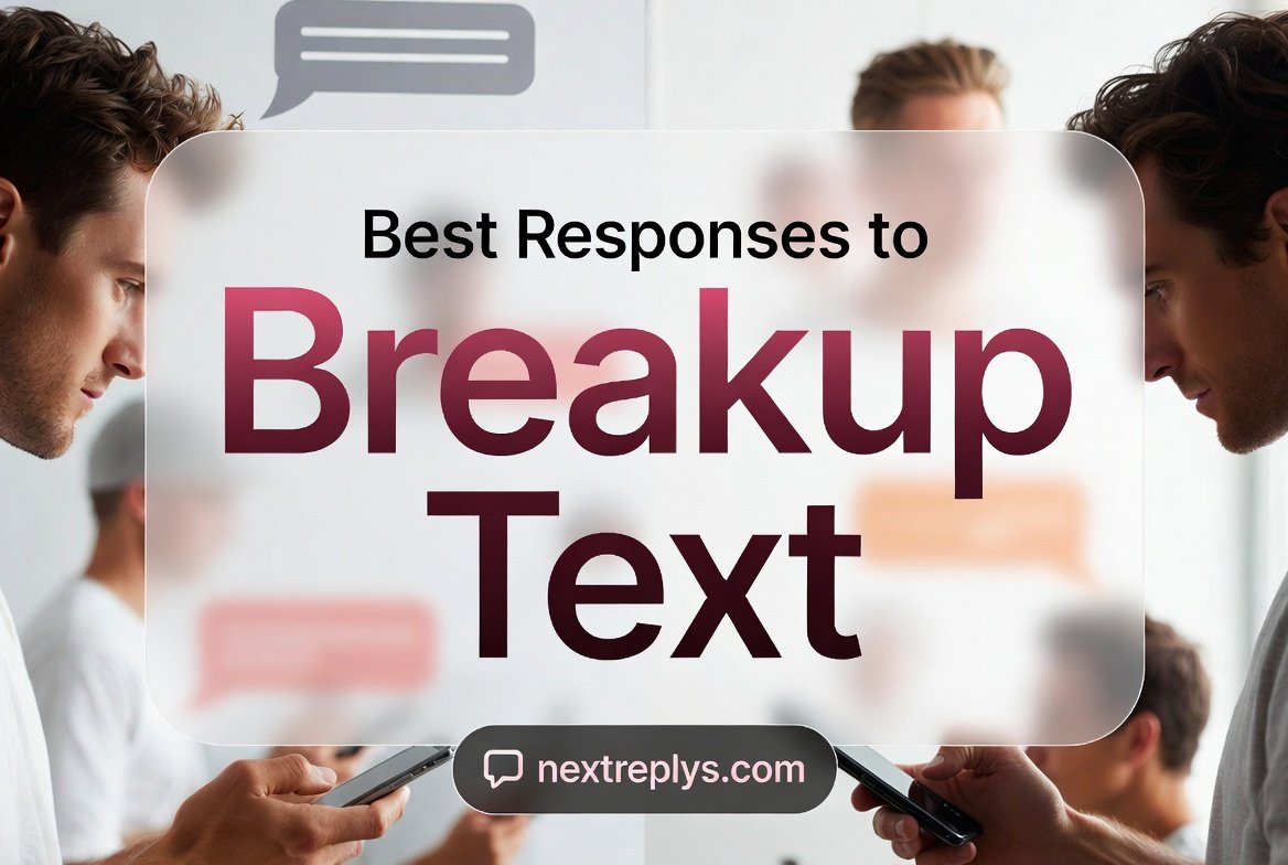 Best Responses to Breakup Text