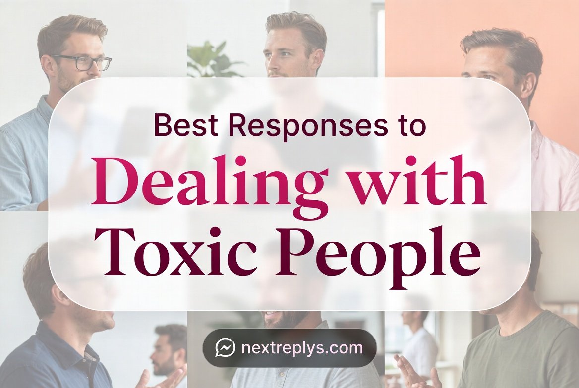 Best Responses to Dealing with Toxic People