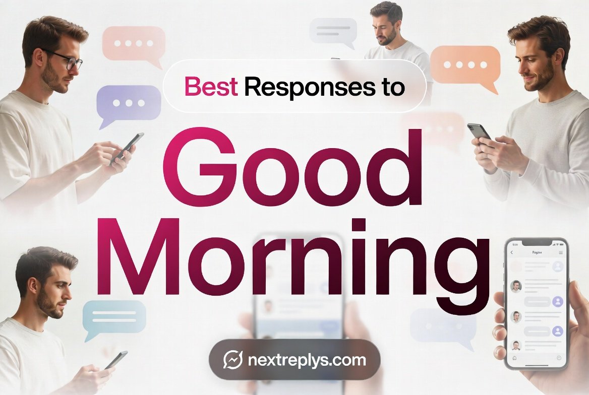 Best Responses to “Good Morning” Reply to Girl