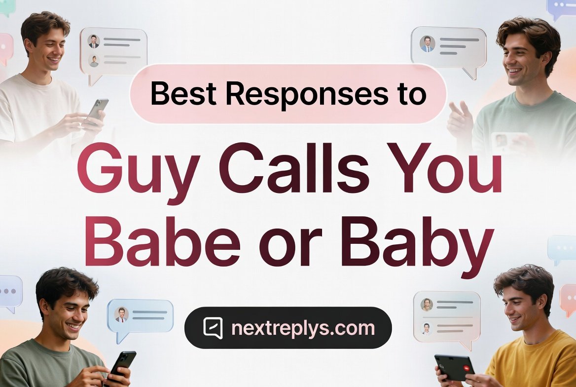 Best Responses to “Guy Calls You Babe or Baby”