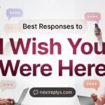 Best Responses to “I Wish You Were Here”