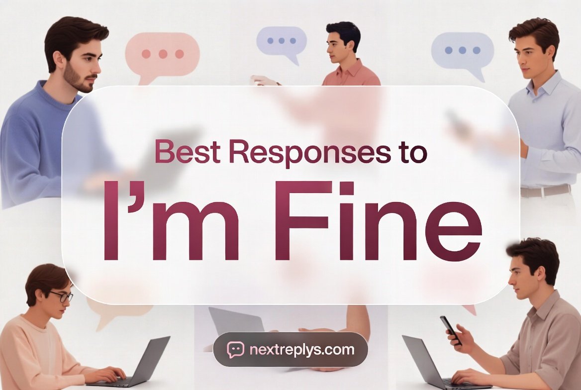 Best Responses to “I’m Fine”