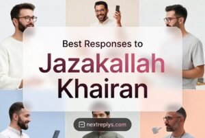 Best Responses to “Jazakallah Khairan”