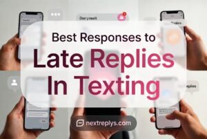Best Responses to Late Replies In Texting