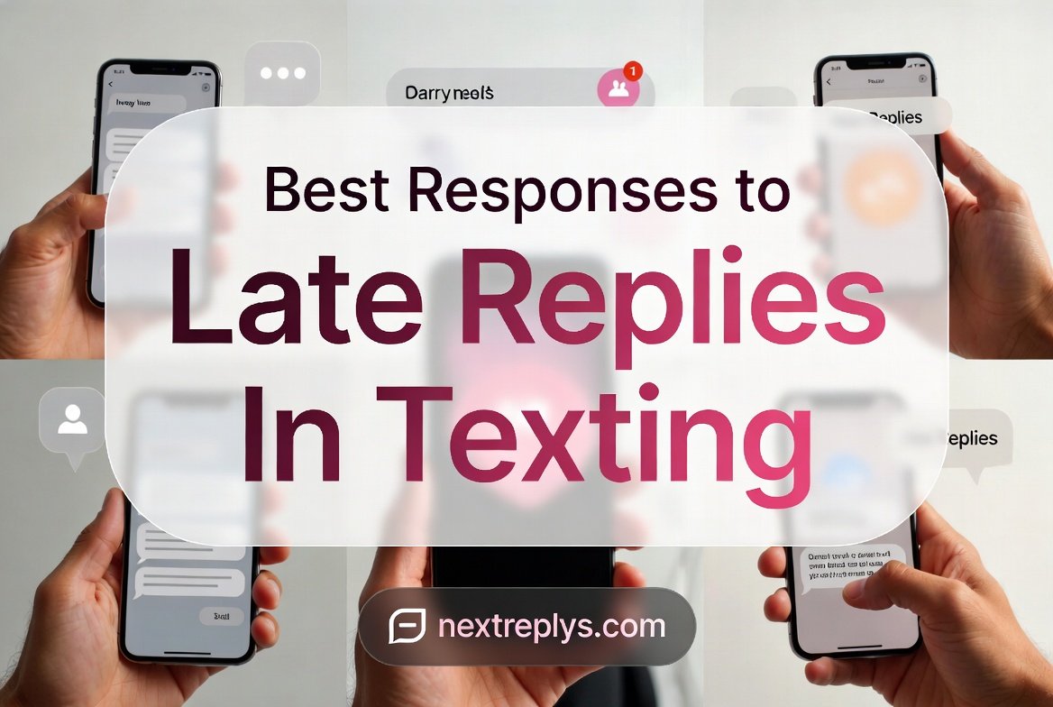 Best Responses to Late Replies In Texting