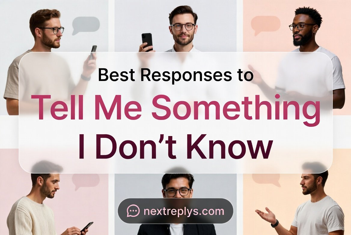 Best Responses to “Tell Me Something I Don’t Know”