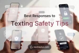 Best Responses to “Texting Safety Tips”