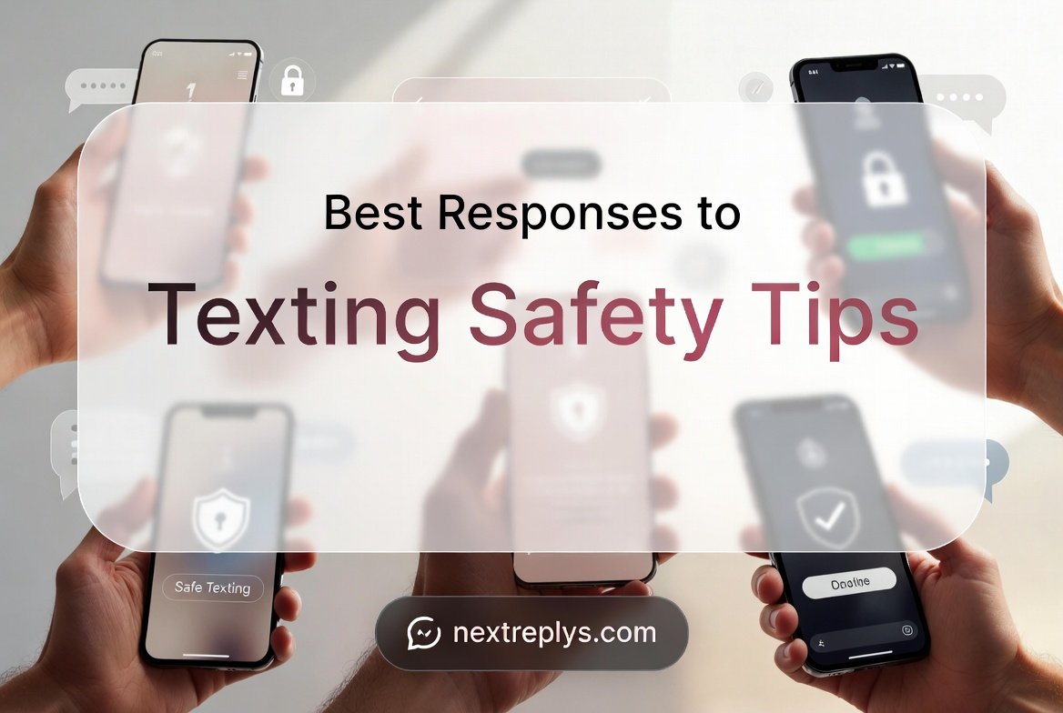 Best Responses to “Texting Safety Tips”