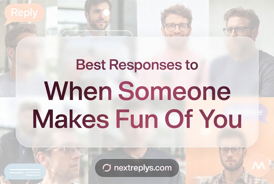 Best Responses to When Someone Makes Fun Of You