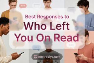 Best Responses to “Who Left You On Read”