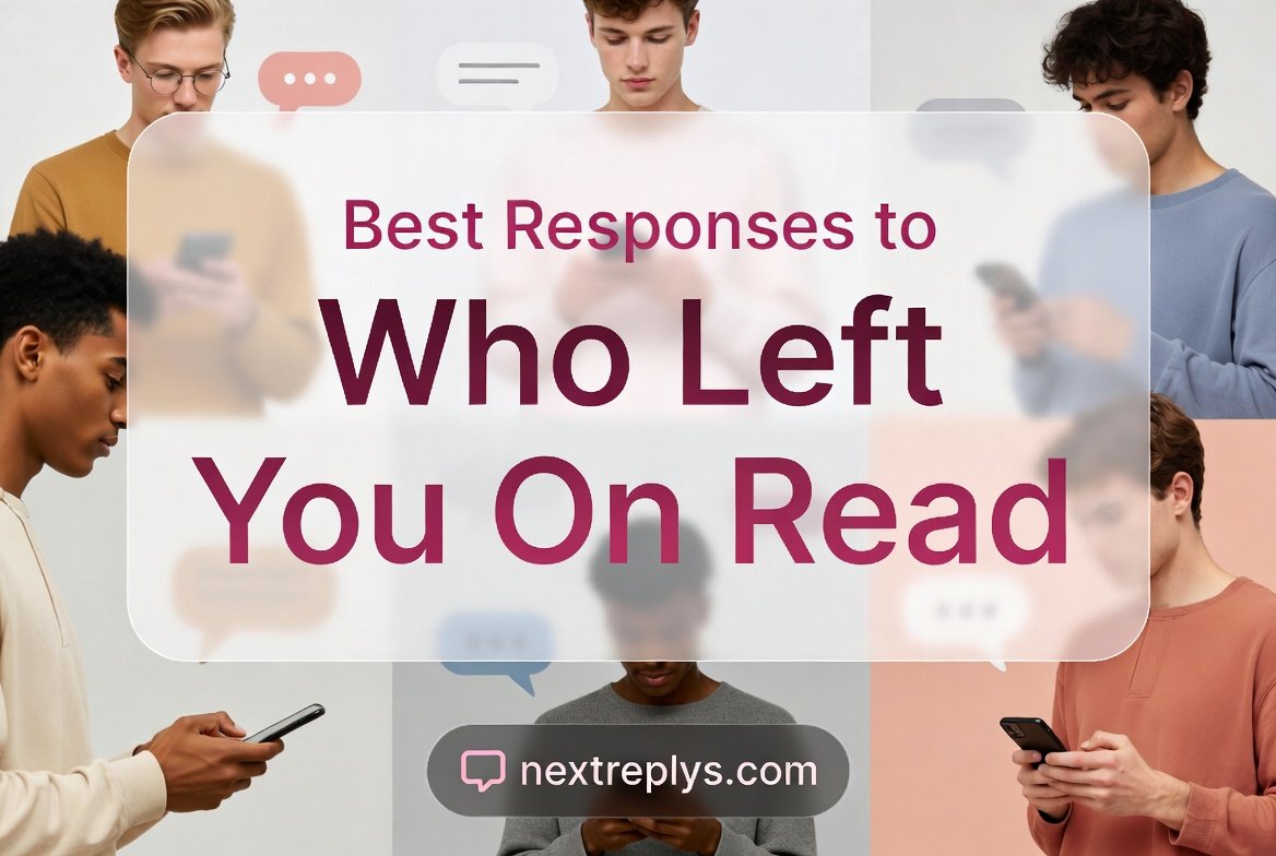 Best Responses to “Who Left You On Read”
