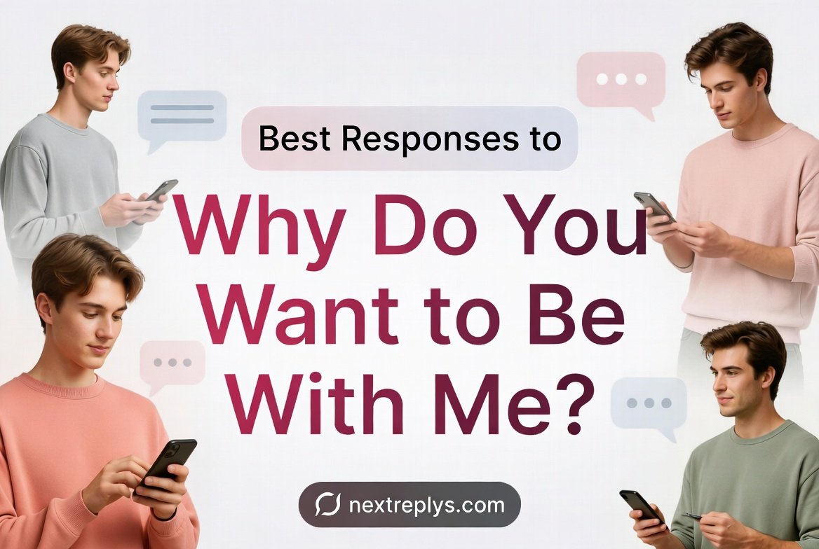 Best Responses to “Why Do You Want to Be With Me?”