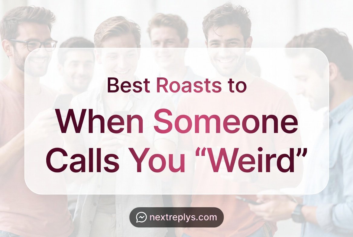Best Roasts to When Someone Calls You “Weird”