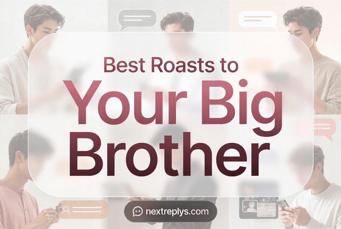 Best Roasts to Roast Your Big Brother