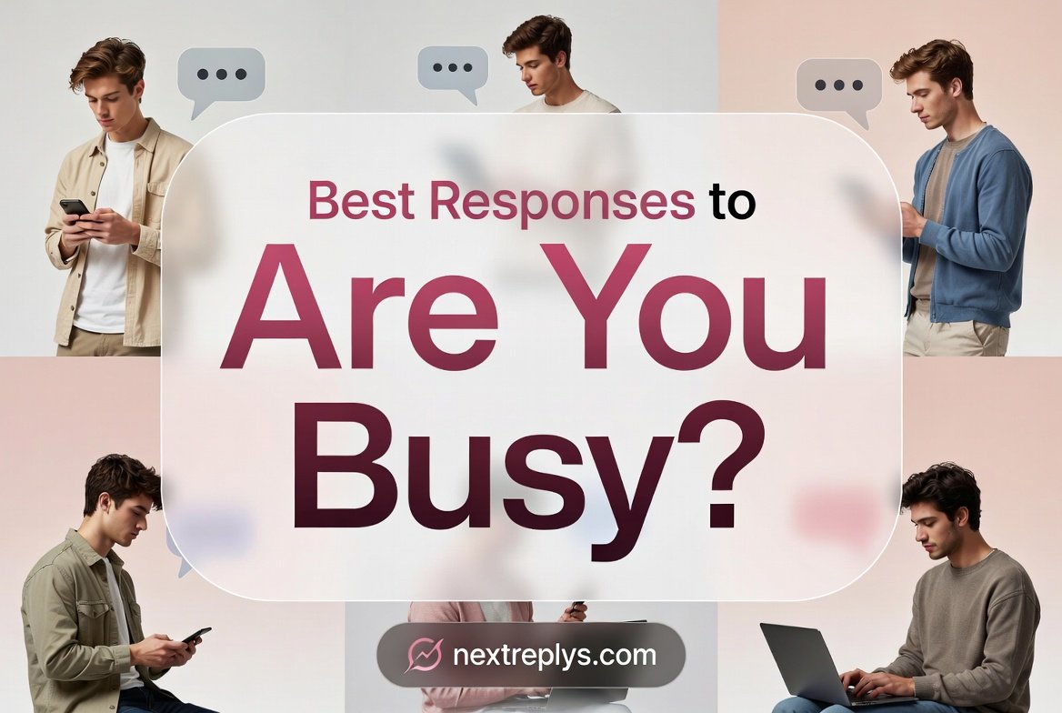 Best Responses to “Are You Busy?”
