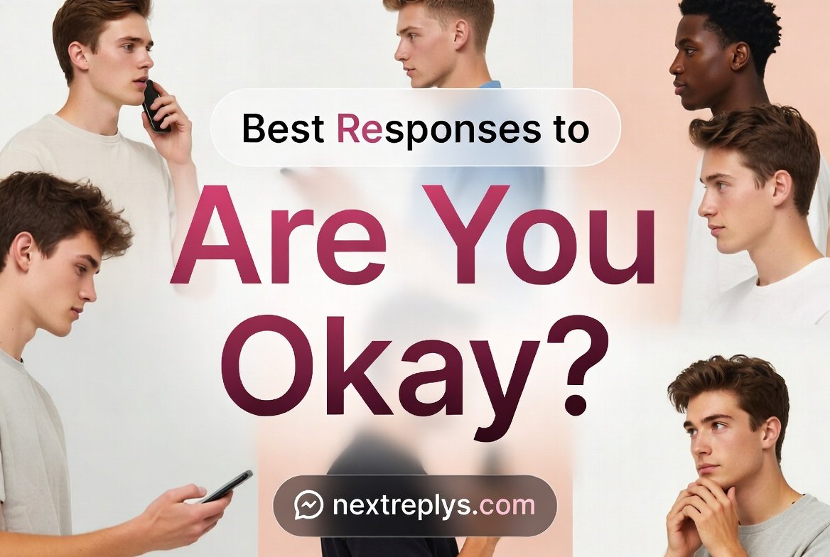 Best Responses to “Are You Okay?”