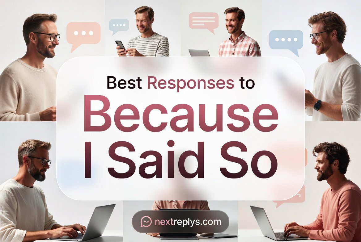 Best Responses to “Because I Said So”