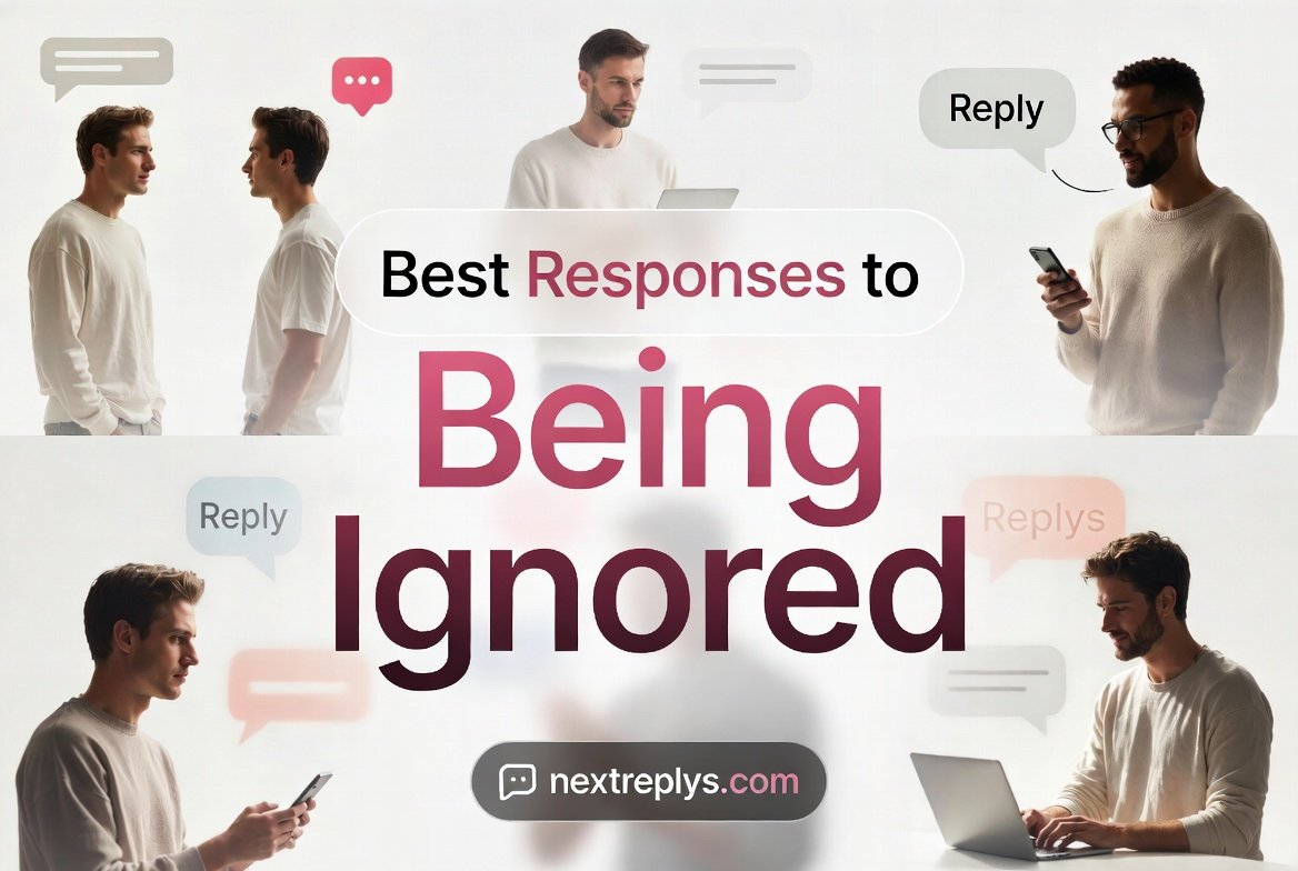 Best Responses to “Being Ignored”