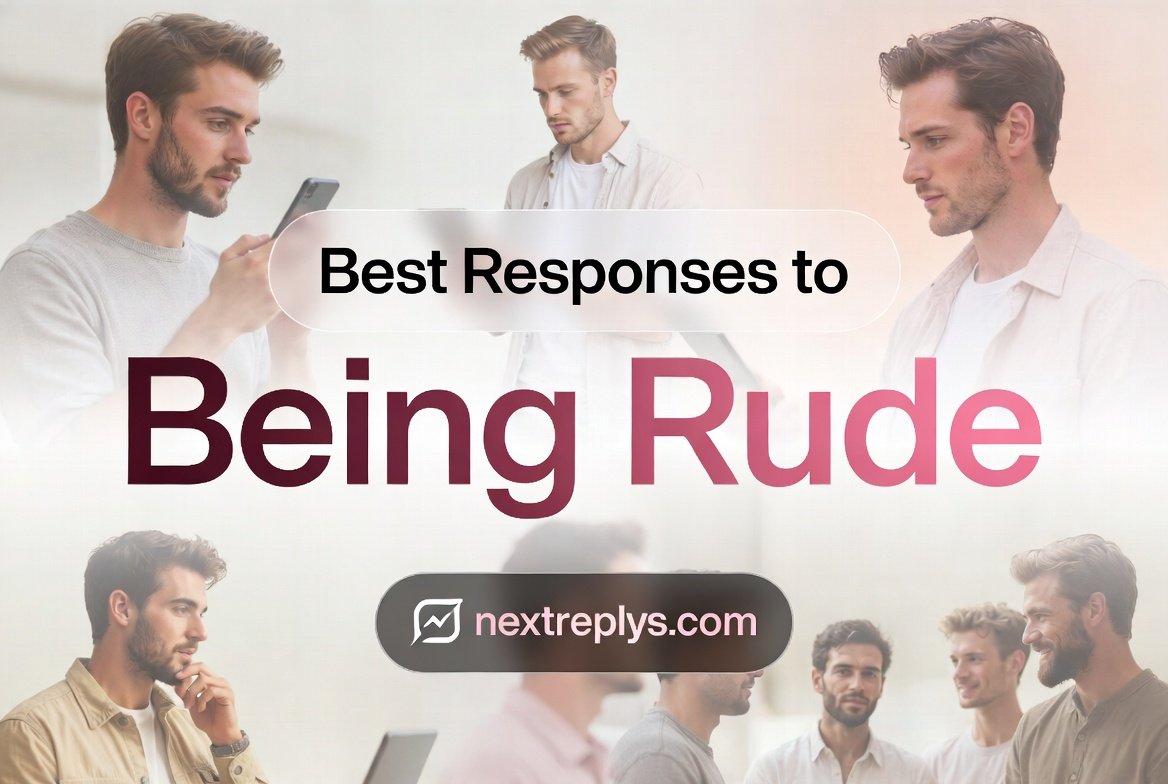 Best Responses to “Being Rude”