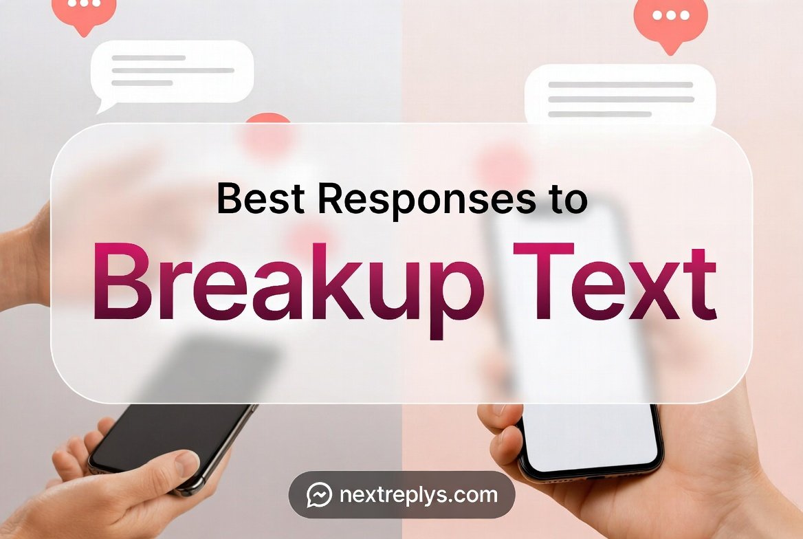 Best Responses to “Breakup Text”