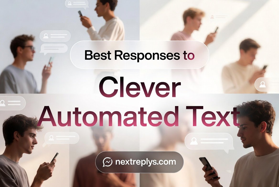 Best Responses to “Clever Automated Text”