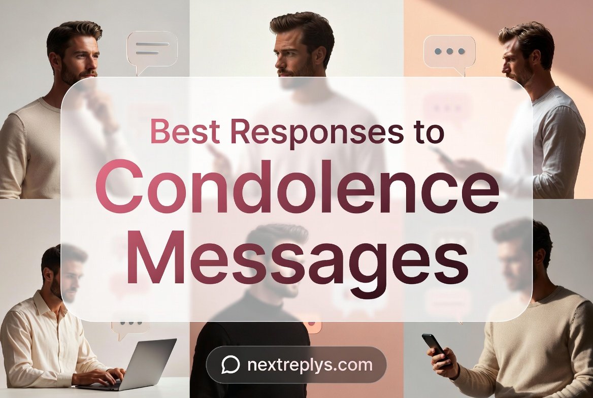 Best Responses to “Condolence Messages”