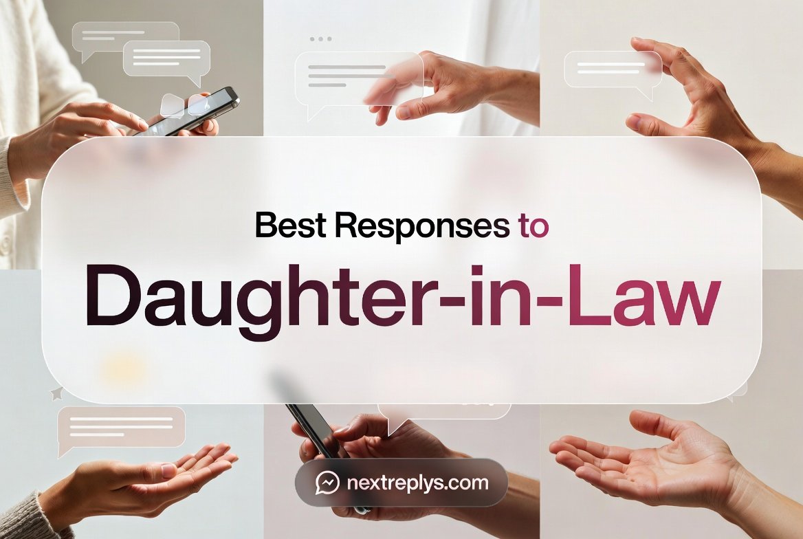 Best Responses to “Daughter-in-Law”