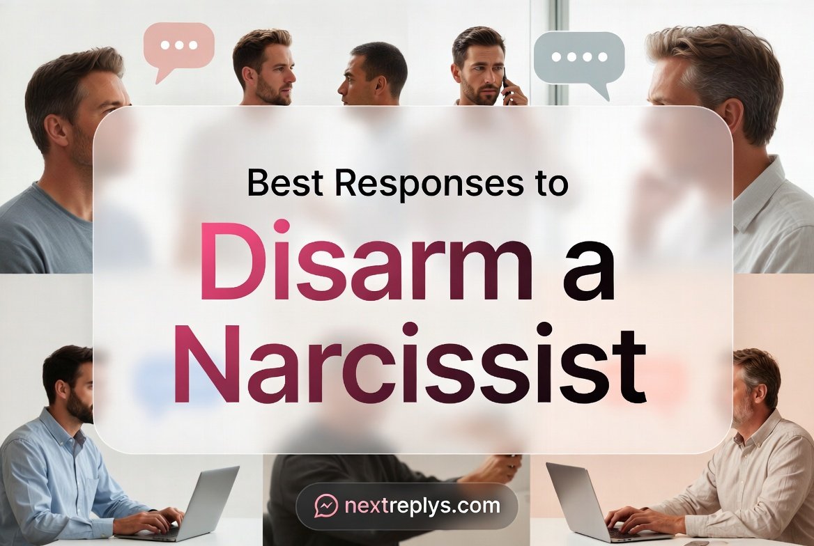 Best Responses to “Disarm a Narcissist”