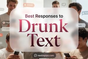 Best Responses to “Drunk Text”