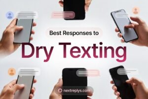 Best Responses to Dry Texting