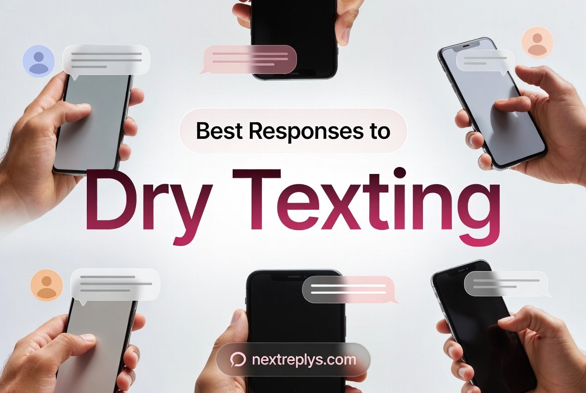 Best Responses to Dry Texting