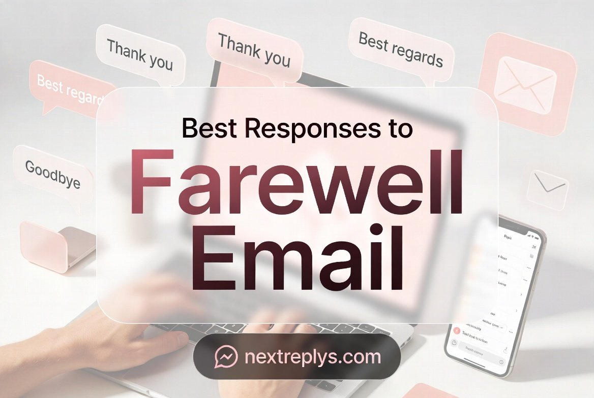 Best Responses to a Farewell Email from a Colleague
