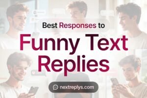 Best Responses to Funny Text Replies