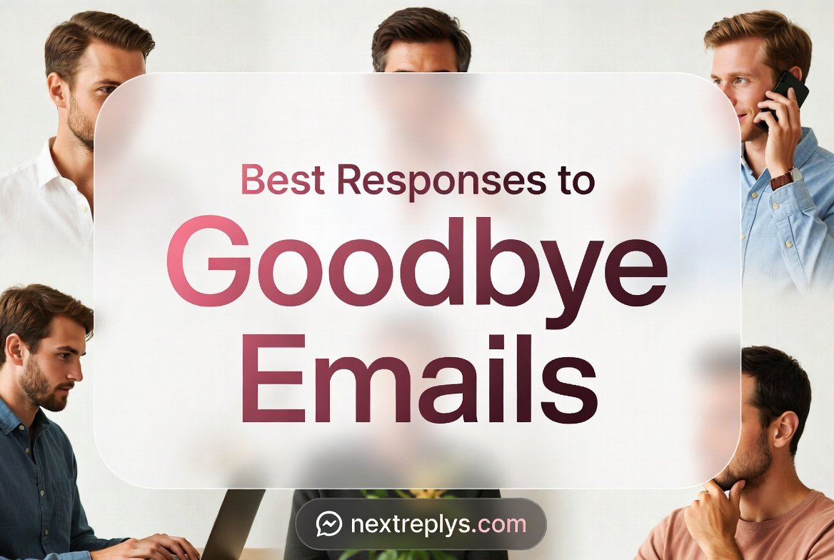 Best Responses to Goodbye Emails