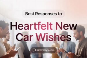 Best Responses to Heartfelt New Car Wishes