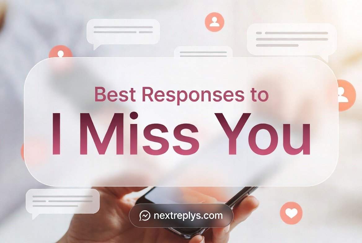 Best Responses to “I Miss You”