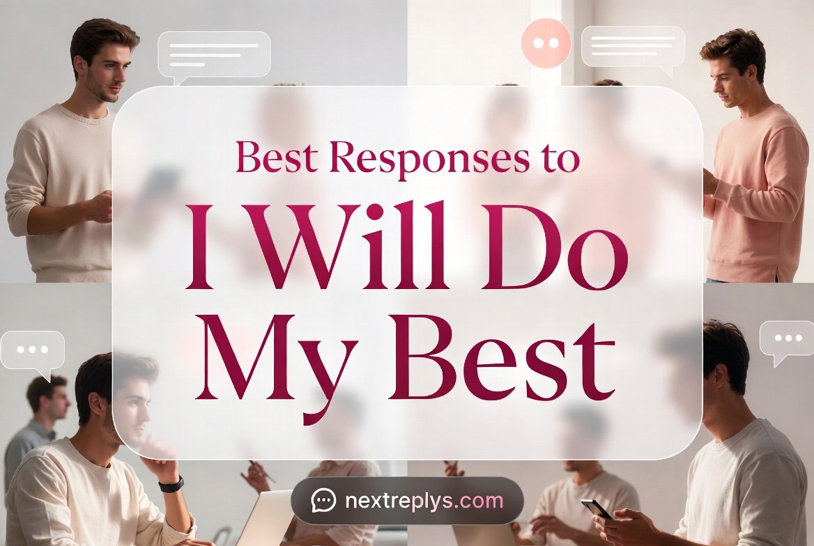 Best Responses to “I Will Do My Best”