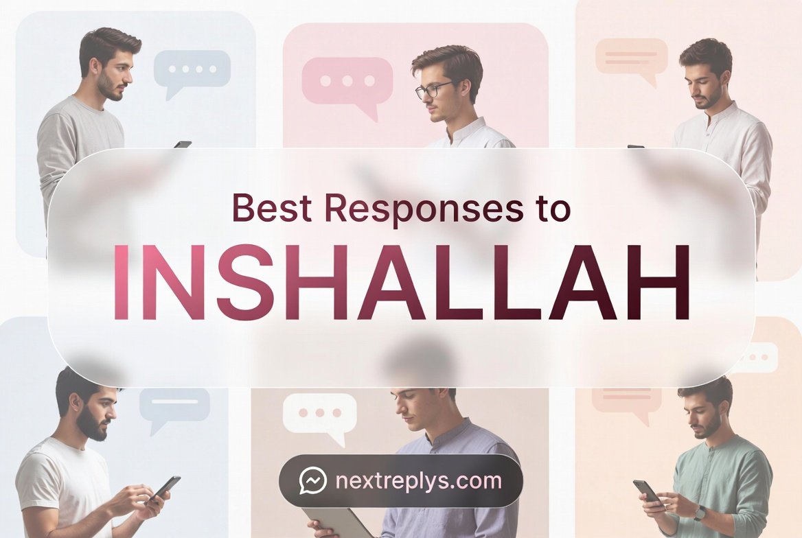 Best Responses to “INSHALLAH”