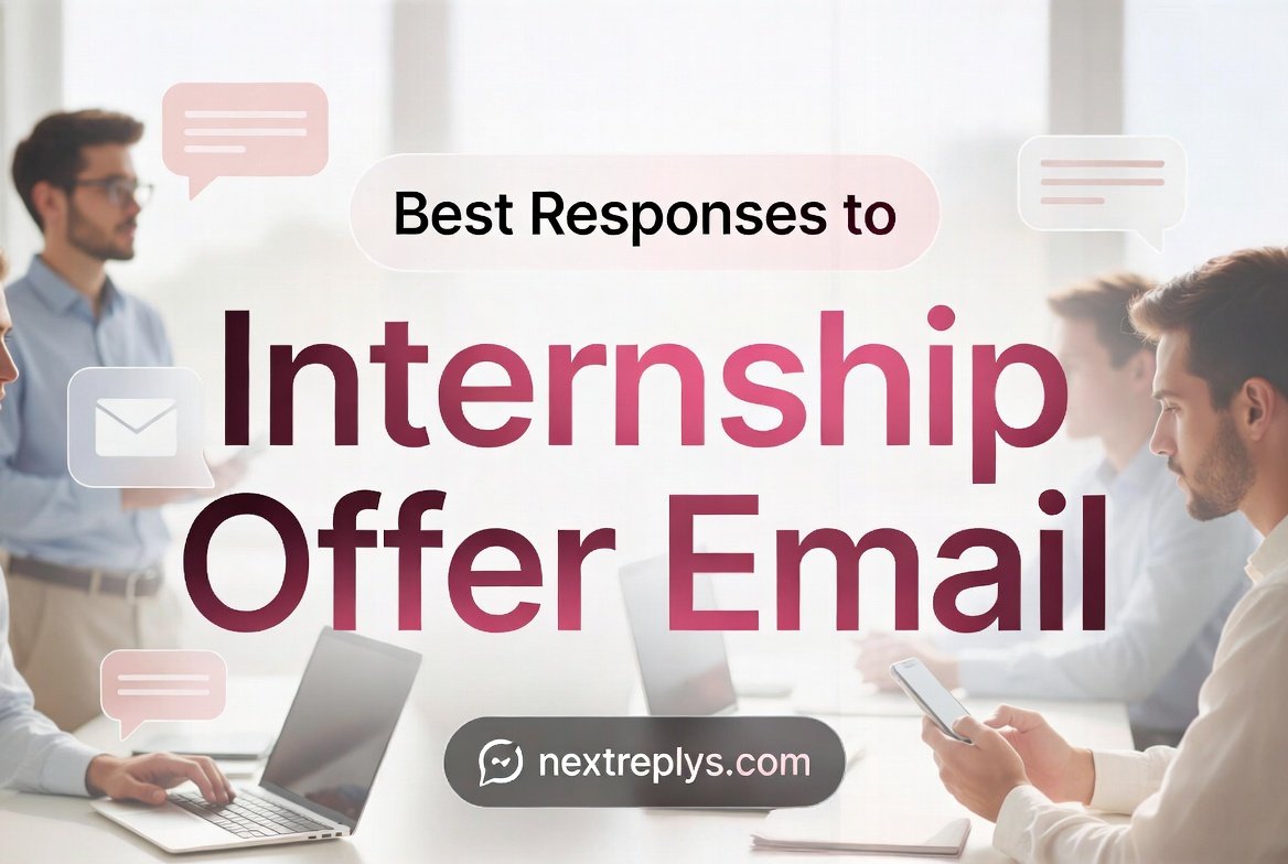 Best Responses to “Internship Offer Email”