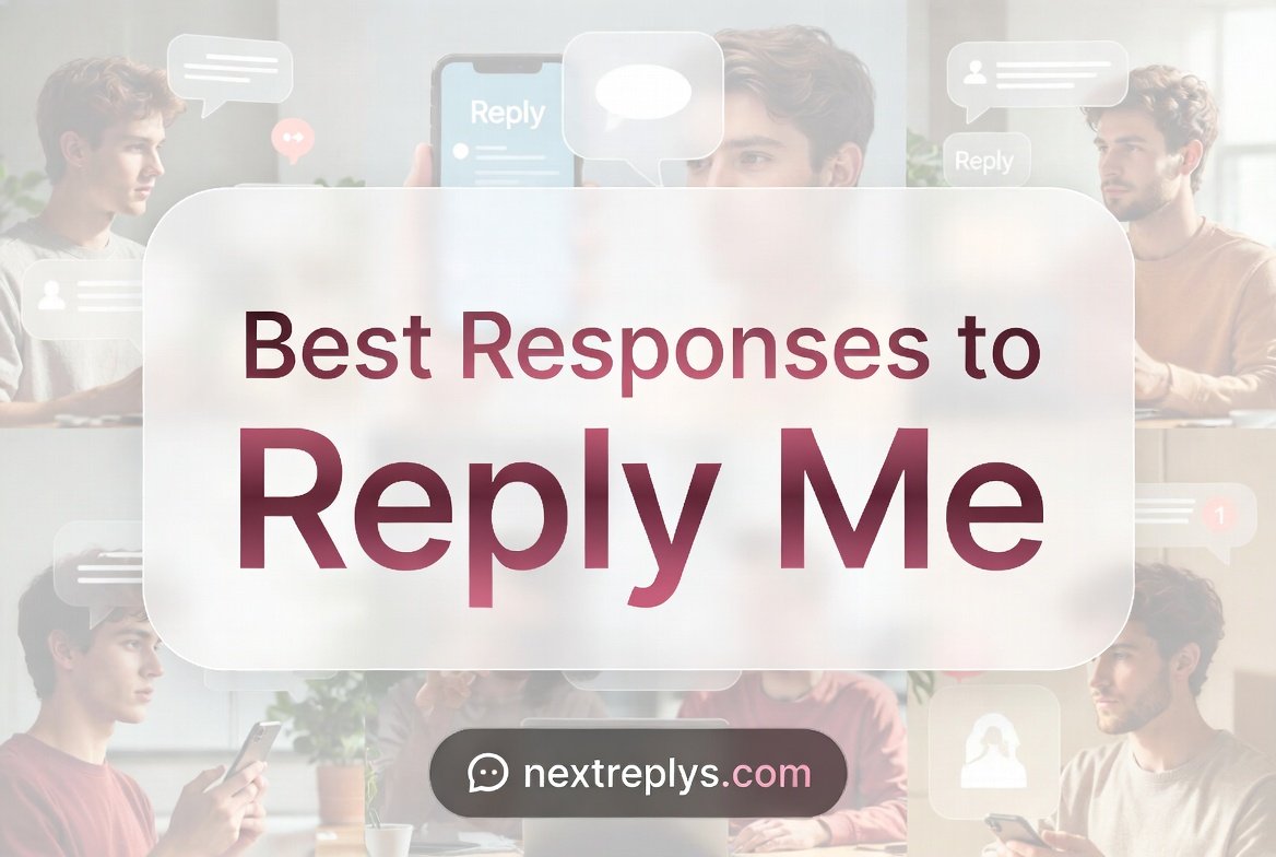 Best Responses to “Reply Me”